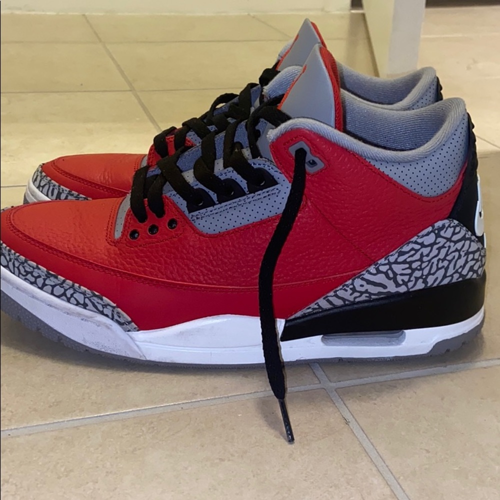 Jordan 3 cement red